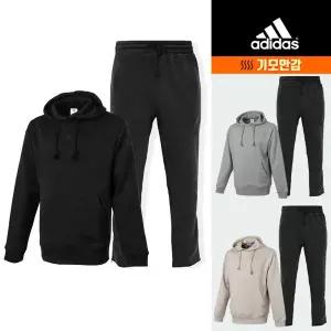 [아디다스] ALL SZN 기모 후디 팬츠세트(겨울트레이닝복