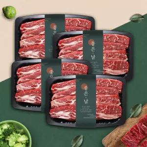 [웰던푸드] 호주산 LA갈비 4kg (1kg x 4팩)