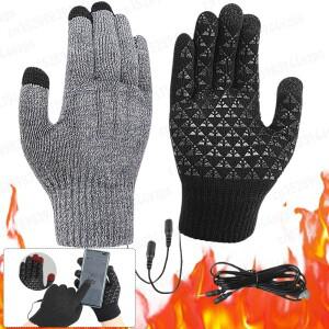 충전식 USB 온열 장갑 전기 손  겨울 설상차 장비
