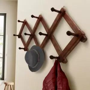 벽걸이 옷걸이 현관 모자걸이 가방 자바라 옷걸이 수납 공간활용 플라스틱 접이식 드레스 버섯형 다용도