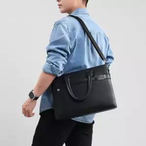 직장인 정장 가죽 서류 노트북 케이스 파우치 가방 (WFKKPLU)