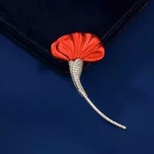 꽃 5월 카네이션 붉은 스승의날 브로치 어버이날 특선 E형 카네이션브로치 스승의날브로치