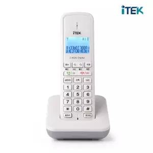 화이트 무선전화기 발신자번호표시 사무실 매장 전화기 내선통화가능 핫굿