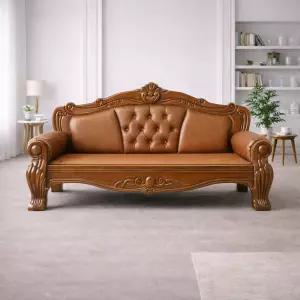 흙마루 돌침대 황토볼 흙침대 카우치 2인용 소파 M5003CG