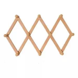 나무옷걸이 자바라옷걸이3단