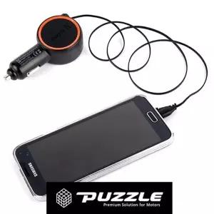 고품질 B퍼즐055 릴홀더 차량 2.4A 급속 스마트폰 충전기 차량용 WFHU...