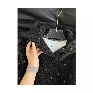 남자 후드집업 점퍼 헤링본 니트 맨투맨 추동 빈티지 후드 도톰 커플 털 원픽4