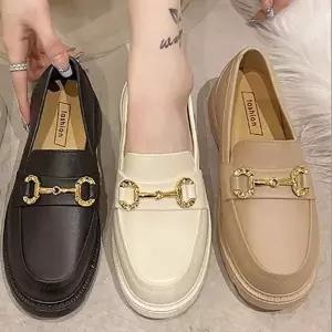 [하프클럽/]여성캐주얼단화 통굽슬립온 예쁜체인단화