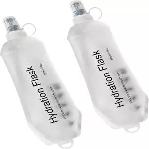 와일드리드 500ml 소프트 플라스크 수분 팩용 TPU 접이식 물병 러닝 조끼 하이킹 사이클링 클라이밍용 -