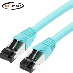 강원전자 NETmate NM-P6AS05 CAT.6A SFTP PoE 랜케이블 5m 연장 랜선 연결 컴퓨터렌 렌선 인터넷 케이블