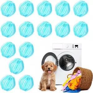 세탁기용 1.37인치 원형 재사용 가능한 반려동물 털 제거제 제거기 주인이 보푸라기로 털을 가두기에