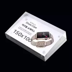 마그네틱 아크릴 프레임 홀더 150x100mm 한쪽경사 (KYR-WF37460)