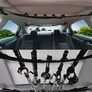 자동차 낚시대 거치대 릴 보관 로드 차량용 홀더 밴드 (WFKNYWJ)