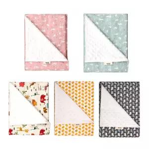 귀여운 캐릭터 아기낮잠이불 어린이집 극세사블랭킷 낮잠이불 유치원 극세