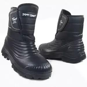 [뮤즈몰] WT2010 / 230~290mm 한겨울 따뜻한퍼 남성 겨울 방수 방한화 남자부츠 방한 털부츠 패딩 배달 낚시 라이더 빅사이즈 왕발 털신발