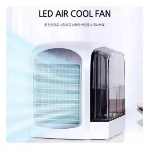 LED 탁상용 냉풍기 북유럽풍 무드등 선풍기 수냉식 고급 379191