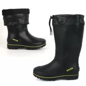 겨울 남성 카프 논슬립 털 위생 장화 방수 방한 부츠