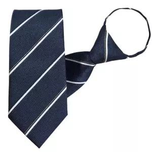 갤러리아 [ELLE HOMME] 엘르옴므 패션 자동/지퍼넥타이 코러스 네이비베이지 8c