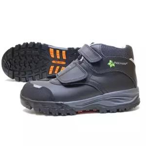 안전 작업화 반사 소재 유니칸 현장 근무화 건설 공장 남성 작업 신발 (WFJ4XYM)