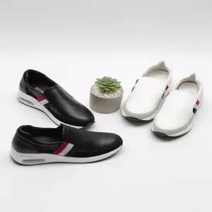 여자 슬립온 초경량 가죽 운동화 107776