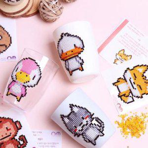 보석십자수 키트 초등 유아미술 어린이 오감놀이