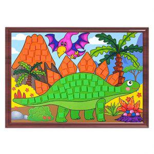 오감놀이 그림그리기-공룡 초등 유아미술놀이 미