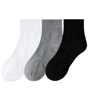 단목양말 에어워크 10족 학생 단색양말 학생양