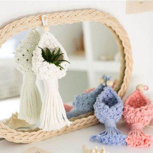 재료 실 마크라메 DIY재료 바스켓 DIY 꾸