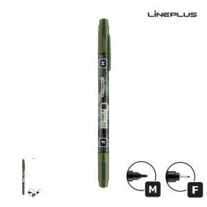 각인 고급볼펜 선물 필기구 판촉물 물로 지우는 수성 OHP펜 MF 12개입 검정색