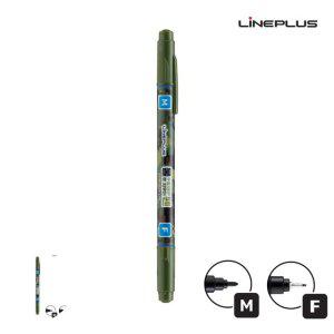 각인 고급볼펜 선물 필기구 판촉물 물로 지우는 수성 OHP펜 MF 12개입 파랑색