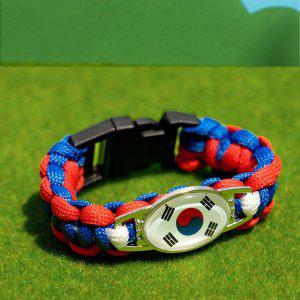 마크라메 팔찌 태극기 줄매듭 응원