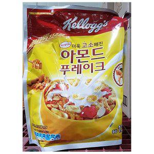 아몬드 후레이크 켈로그 1.2kg X4개 아침대용