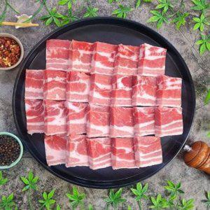 VGD 칠레산 고원돈 에어프라이어 삼겹살 토막절단 2kg