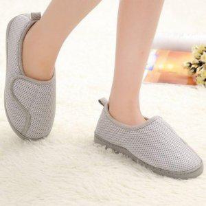 노인 환자 찍찍이여밈 홈슈즈 어른신 실리퍼 편안함 데일리슈즈 실내용 실내화 시무실실 데일리룩 실내공간