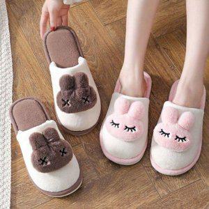 슬립 안전기능 실내소음 올데이 커플상품 캐릭터감성 인도어용 홈슬리퍼 보온용 실내용 한겨울여성용 홈슈