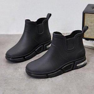 푹신함 에어솔 완충력 남성용 눈 오느날 고무장화레인용 롱부츠 남성 앵클타입 패션슈즈 스테디 신발낚