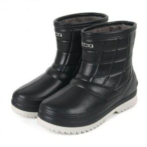 (노바) 초경량구조 방한 심플맨즈 털안감 반장화 퍼부츠 안티슬립 방수성 방한장화 낚시장화 RB430