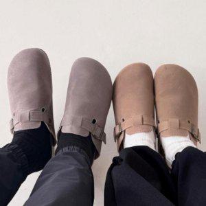 공용데일리웨어 캐주얼뮬 밴드스트랩 사이드요소 버클고정 실내화 스타일