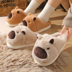 데일리학교용 캐릭터모티브 겨울실내화 실내용슬리퍼 힘슬리퍼 캐릭터털실내화 덧신실내화 힌슬리퍼 털신슬