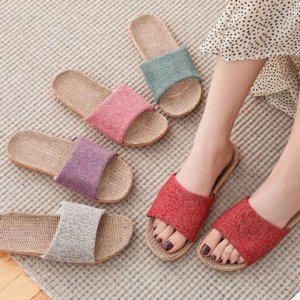 소음완화 통기성좋은 보카시심플 왕골슬리퍼프리미엄 홈슈즈 단체슬리퍼 펜션슬리퍼 단체 홈슈즈 워터프루