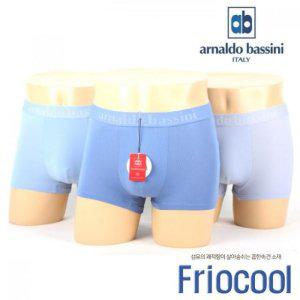 남성 면 트렁크 3종세트 아날도바시니 남성팬티