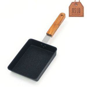 오슬로 사각 팬 계란 조리용 후라이팬 IH 에그팬