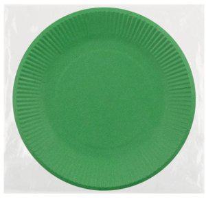 공예 초록 재료 종이접시 칼라 유아미술 공작