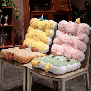 코지몽 캐릭터 극세사 방석 의자방석 쿠션