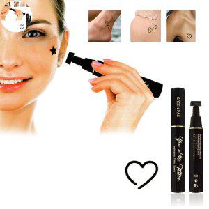 타투스티커 두피문 커버스티커 할로윈문신 지우기 문신 타투 스탬프 스몰형 S6 큰하트