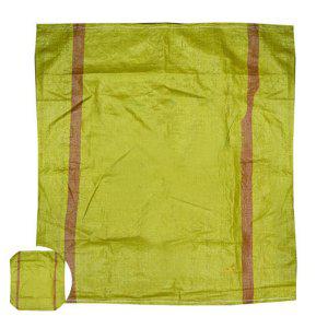 안전봉투 포장 마대자루 마대 120kg 왕겨 노란색 100개입 낙엽 모래 폐기물자루 쓰레기