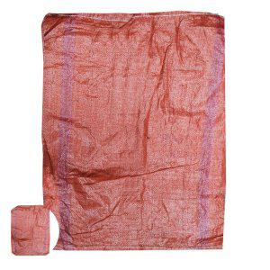 안전봉투 포장 마대자루 마대 80kg 대 빨간색 100개입 낙엽 모래 폐기물자루 쓰레기