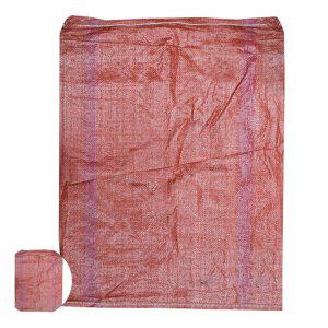 안전봉투 포장 마대자루 마대 80kg 중 빨간색 100개입 낙엽 모래 폐기물자루 쓰레기