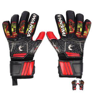 선수축구장갑 러닝 방한 풋살 손가락 꺾임 방지 골키퍼 장갑 블랙 XL 10호 축구 스포츠