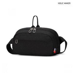 남자크로스백 블랙 가벼운 화이트 남자힙색 남자